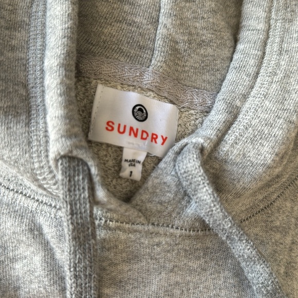 Sundry cropped hoodie, soft fabric size 1 (small) - Picture 3 of 3